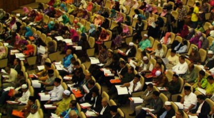 Part of over one thousand participants who attended the seminar.