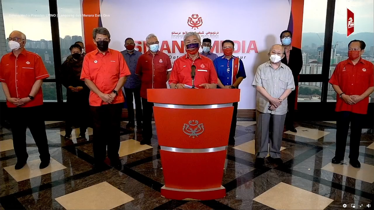 Lebih 12 MP UMNO T’tangan Tarik Sokongan Terhadap PM & Perikatan Nasional